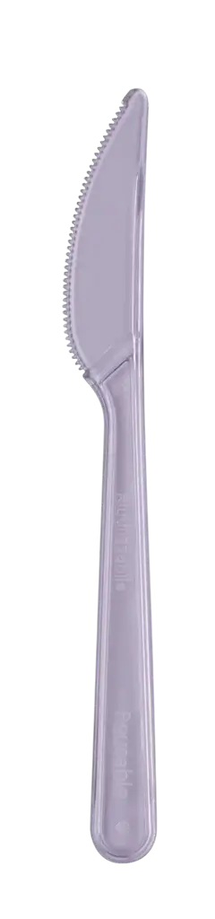 Wiederverwendbare Messer 18 cm Kristall-Look – Wiederverwendbares Geschirr