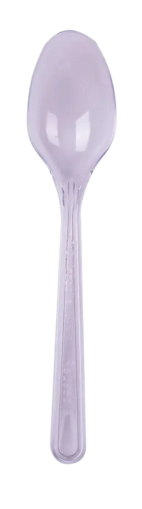 Große Wiederverwendbare Löffel 18 cm Kristall-Look – Wiederverwendbares Geschirr