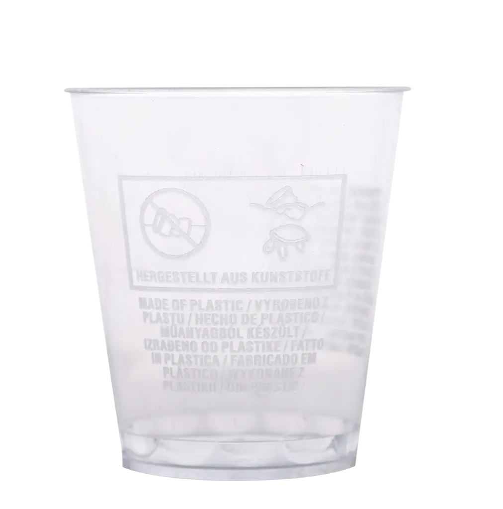 Verkostungs-Verrinen 60 ml – Transparentes Geschirr