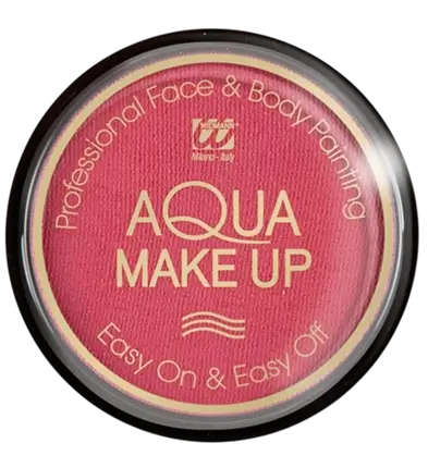 Wasserbasierte Gesichtsschminke Fuchsia - Aqua Makeup 10 ml - Geburtstag Karneval Halloween Supporter