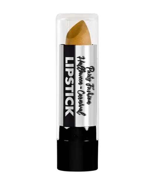 Lippenstift Gold - Halloween Karneval Gesichtsmakeup - 6 ml