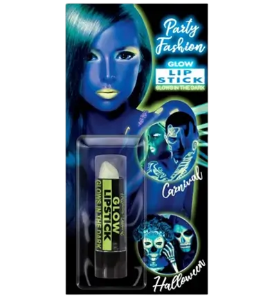 UV Fluorescent Lipstick - Halloween Karneval Gesichtsmakeup - 6 ml
