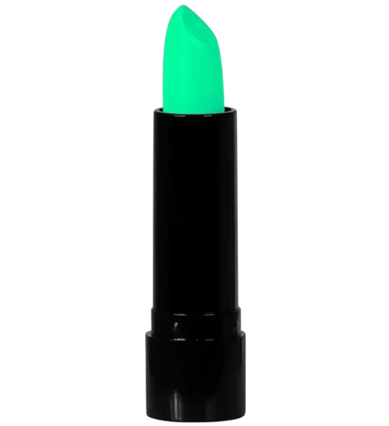 Lippenstift Neongrün UV - Halloween Karneval Gesichtsmakeup - 6 ml