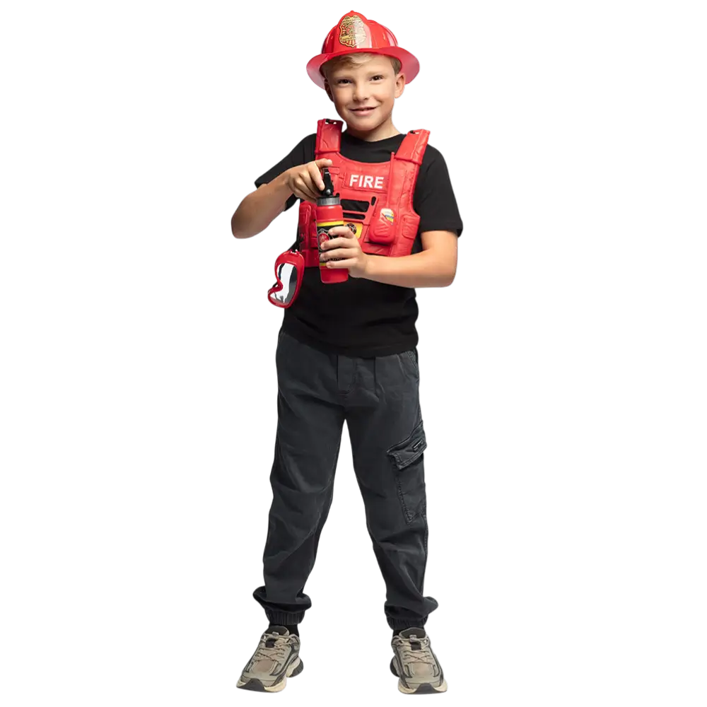 Feuerwehrmann Kostüm Kit Kind - Kostümzubehör