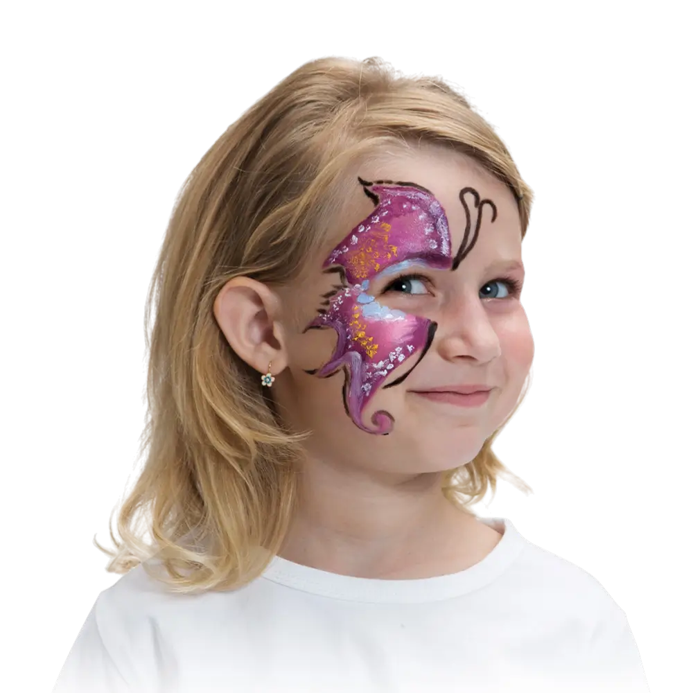 Schmetterling Make-up-Palette für Kinder - Karnevals-Make-up-Set
