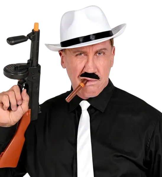 Dummy-Zigarre - Zubehör für Gangster-Kostüm