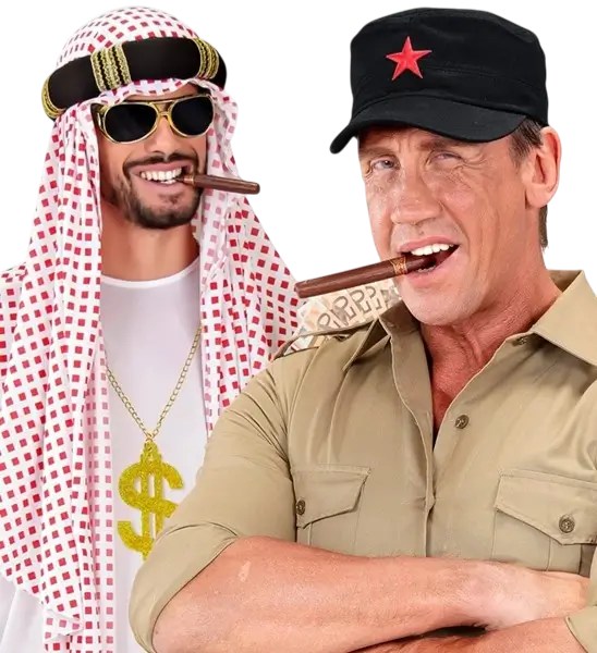 Dummy-Zigarre - Zubehör für Gangster-Kostüm