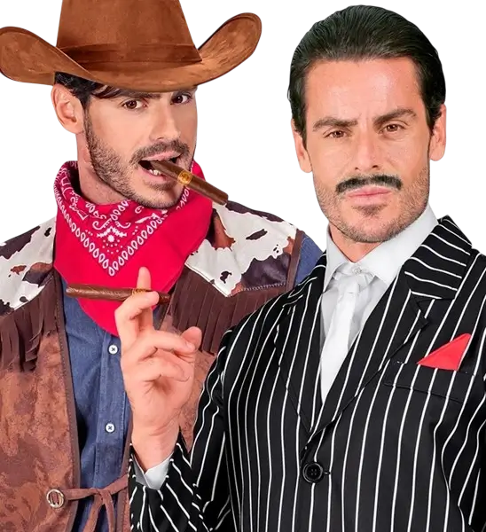 Dummy-Zigarre - Zubehör für Gangster-Kostüm