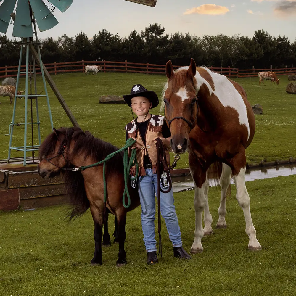 Cowboyhut für Kinder Sheriff Schwarz - Kostümzubehör für den Wilden Westen