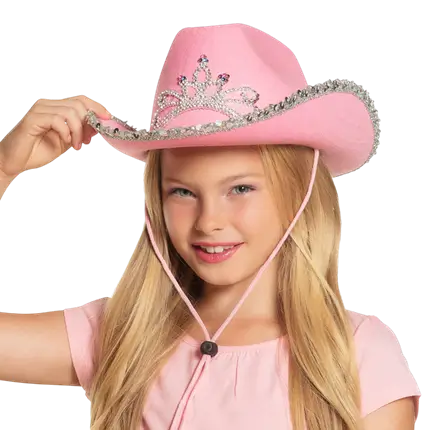 Cowboyhut Kind Glimmer - Westernhut mit Glitter