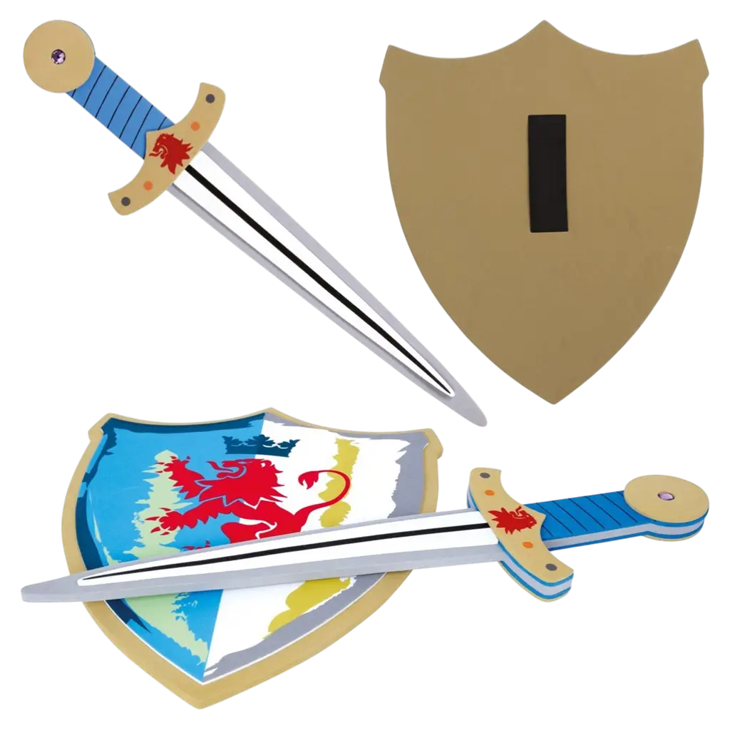 Ritterset Kind EVA - Schwert und Schild Ritter