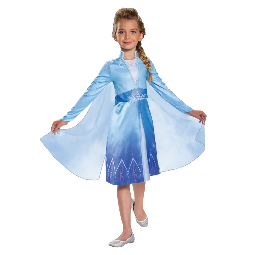 Disney™ Schneekönigin Elsa Kostüm Kind 7-8 Jahre
