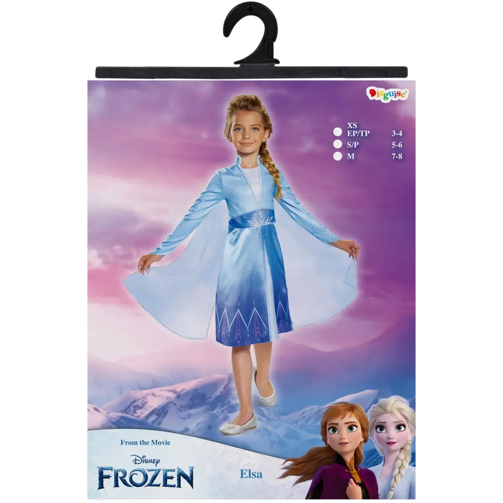 Disney™ Schneekönigin Elsa Kostüm Kind 7-8 Jahre