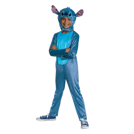 Disney™ Stitch-Kostüm Kind 7-8 Jahre