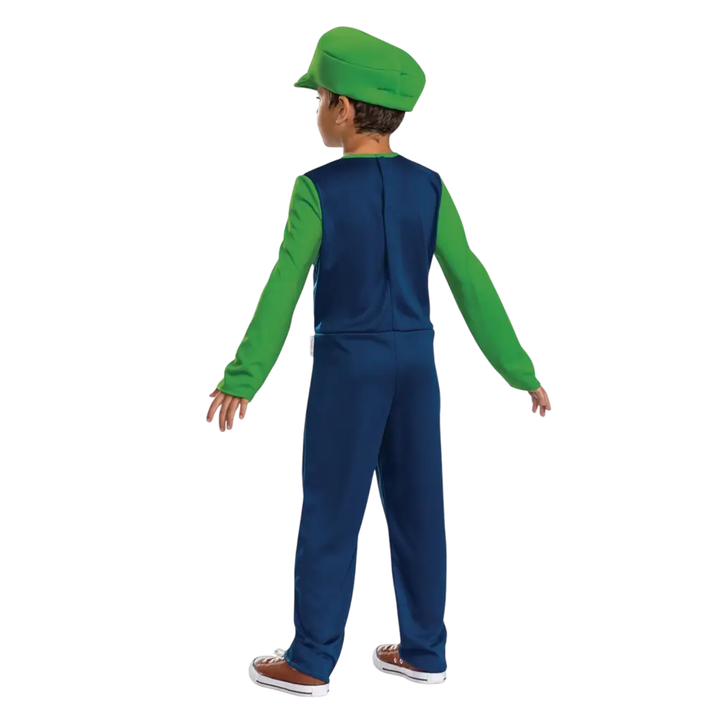 Luigi Super Mario™ Kinderkostüm 7-8 Jahre