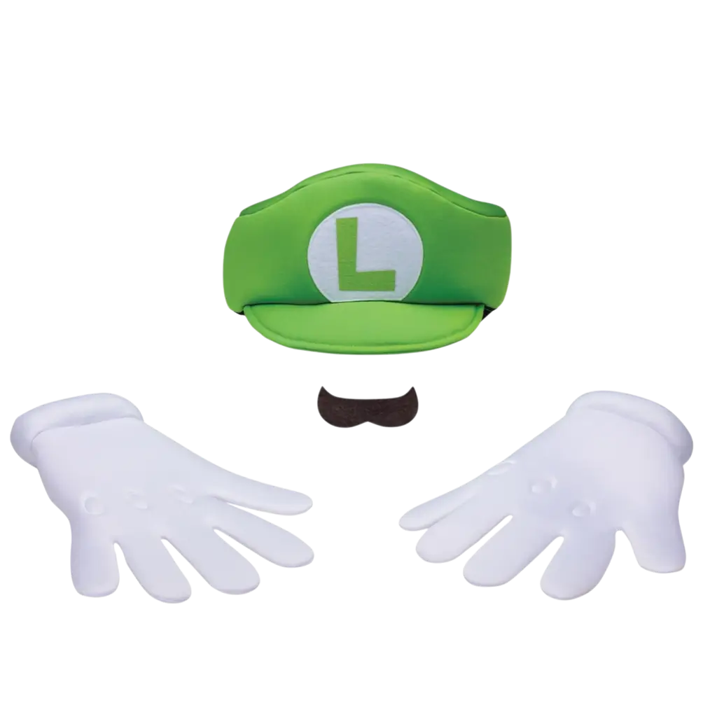 Luigi Super Mario™ Zubehör-Set Kind