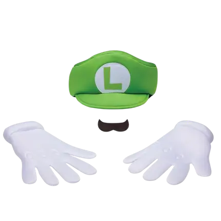 Luigi Super Mario™ Zubehör-Set Kind