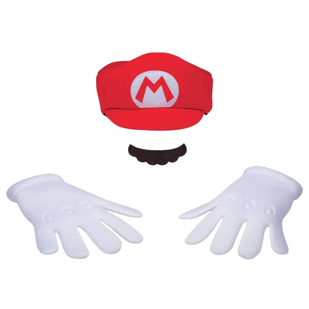 Luigi Super Mario™ Zubehör-Kit Erwachsene