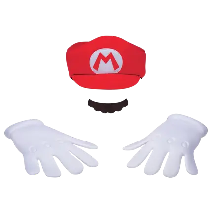 Luigi Super Mario™ Zubehör-Kit Erwachsene