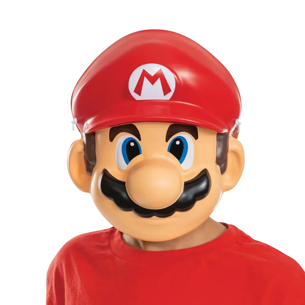 Super Mario™ Mario-Maske Erwachsene - Zubehör Verkleidung