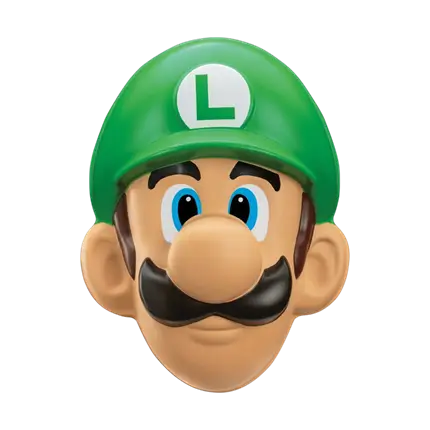 Luigi Super Mario™ Maske Erwachsene - Zubehör Verkleidung