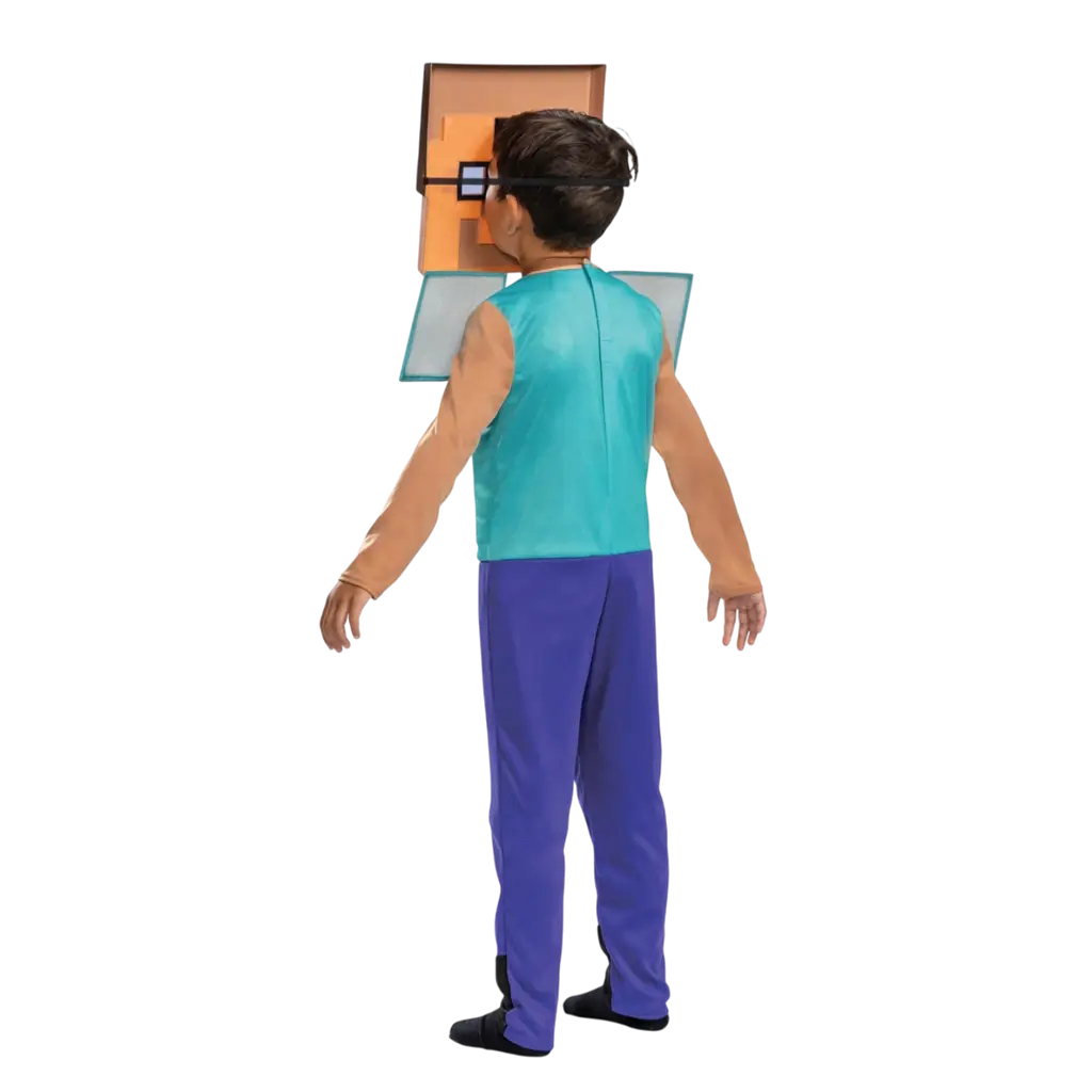 Steve Minecraft™ Kinderkostüm 7-8 Jahre