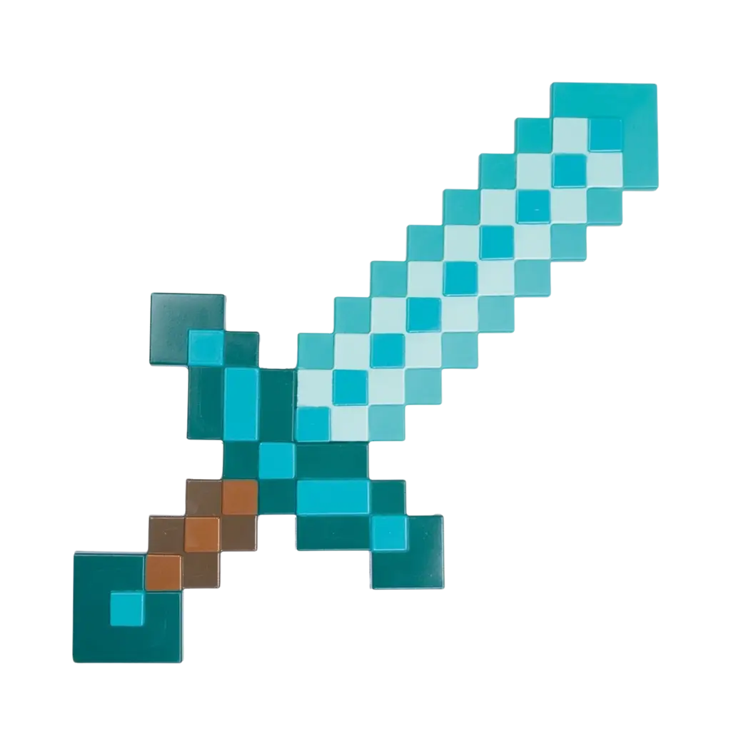 Minecraft™-Schwert - Zubehör Kinderkostüm
