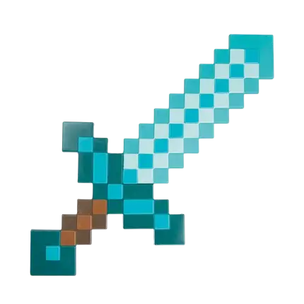 Minecraft™-Schwert - Zubehör Kinderkostüm