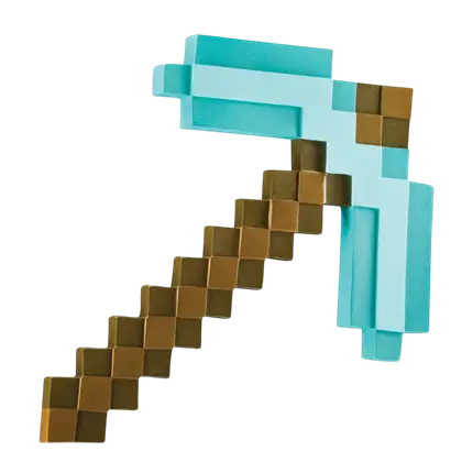 Minecraft™ Spitzhacke - Zubehör Kinderkostüm
