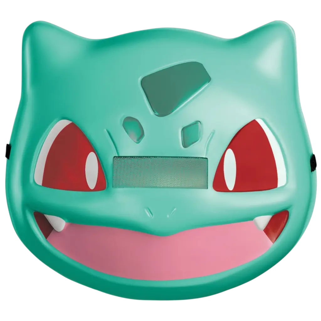 Masque Bulbizarre™ Pokémon™ enfant – masque officiel Pokémon™ avec élastique