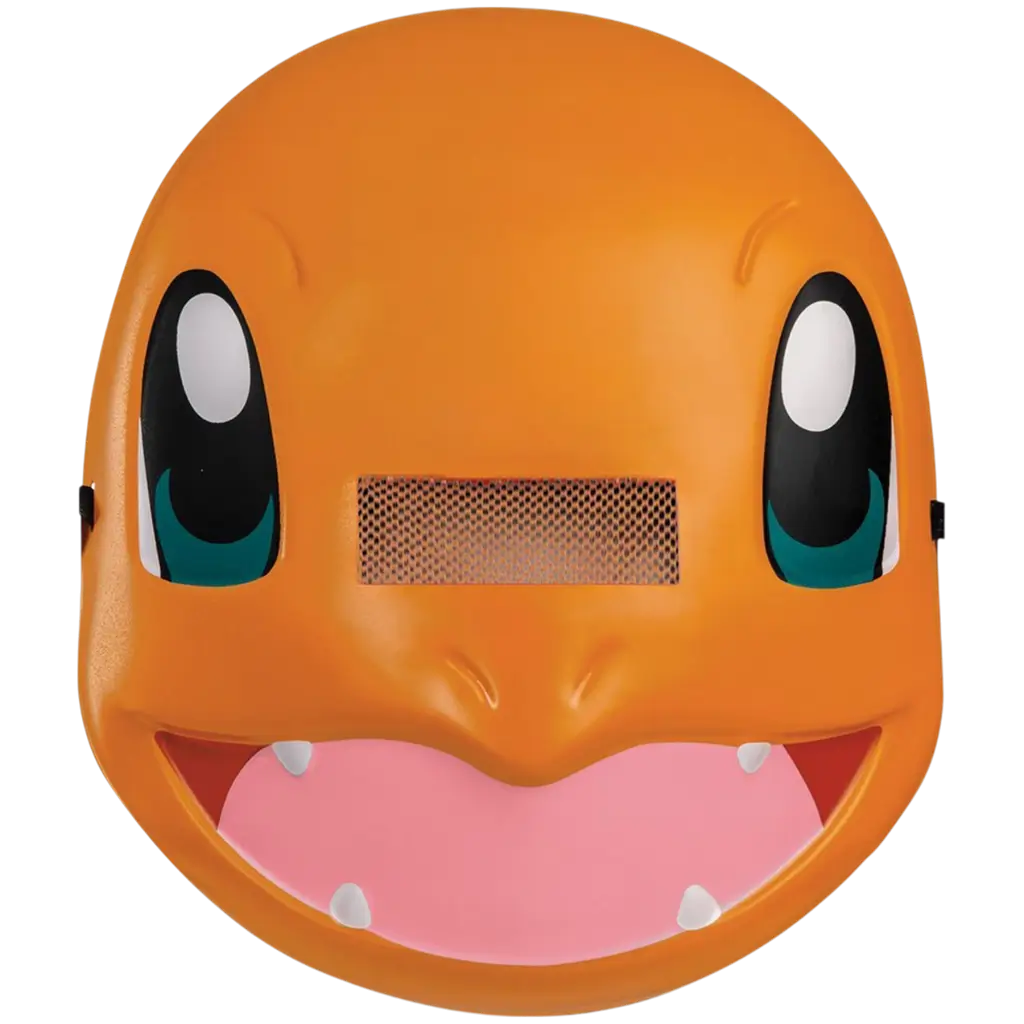 Pokémon™ Kinder Maske Salamèche - Zubehör Verkleidung