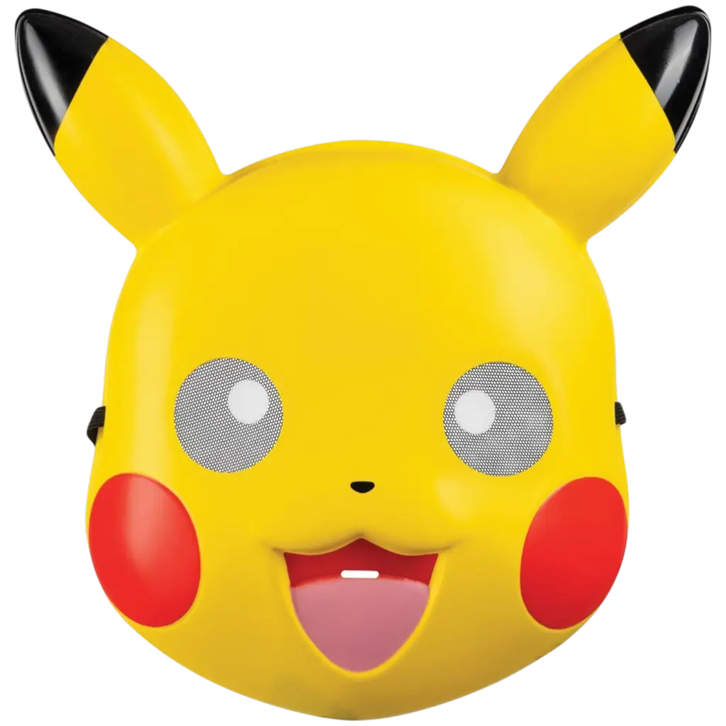 Pikachu Pokémon™ Maske Kind - Zubehör Verkleidung