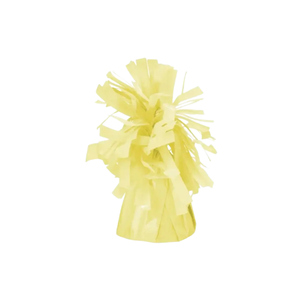 Gewicht für Ballon Farbe Hellgelb