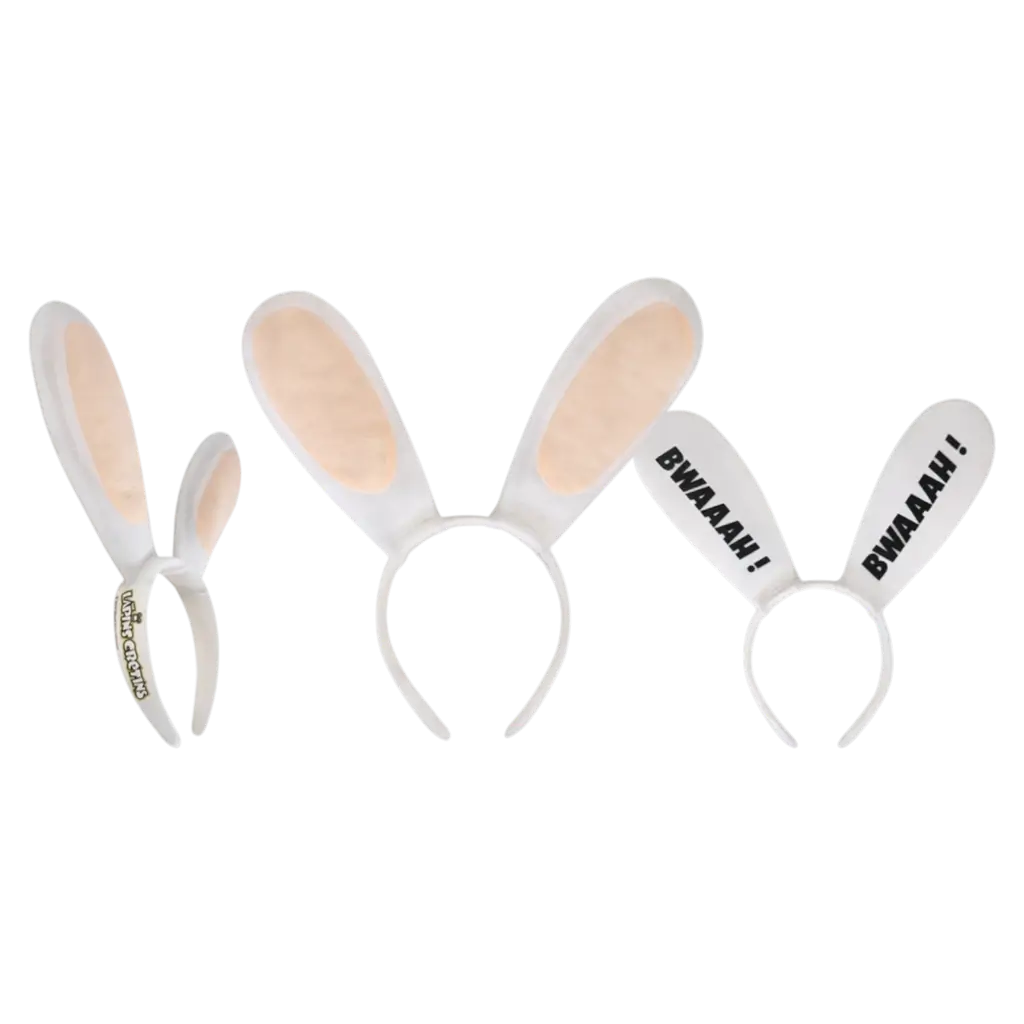 Rabbids™ Haarreif - Zubehör Kinderkostüm