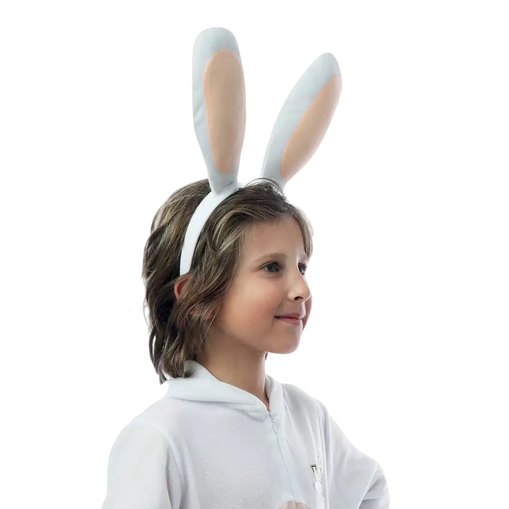 Rabbids™ Haarreif - Zubehör Kinderkostüm