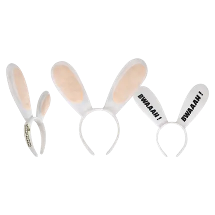 Rabbids™ Haarreif - Zubehör Kinderkostüm