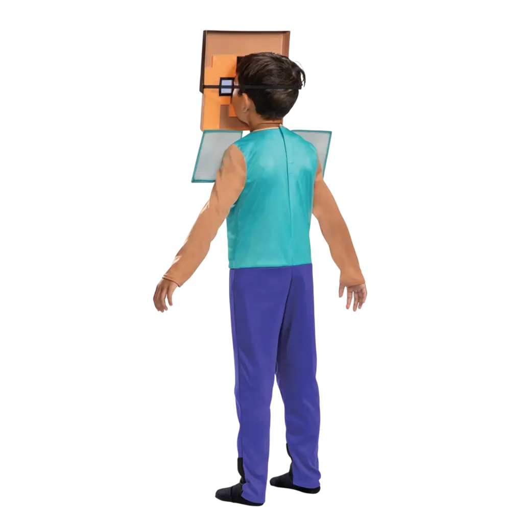 Steve Minecraft™ Kinderkostüm 4-6 Jahre - Minecraft Kostüm