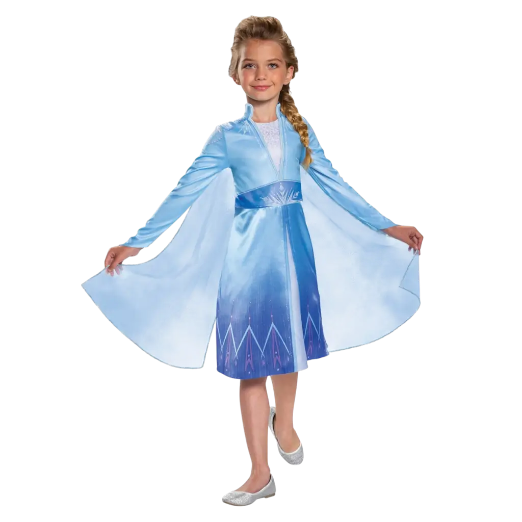 Disney™ Schneekönigin Elsa Kostüm Kind 3-4 Jahre - Prinzessin Kostüm