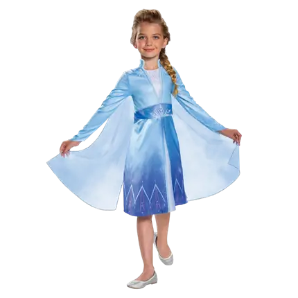 Disney™ Schneekönigin Elsa Kostüm Kind 3-4 Jahre - Prinzessin Kostüm
