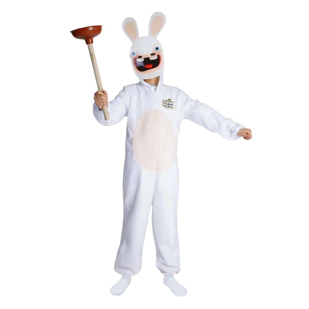 Rabbids™ Kinderkostüm 7-9 Jahre - Kinderkostüm
