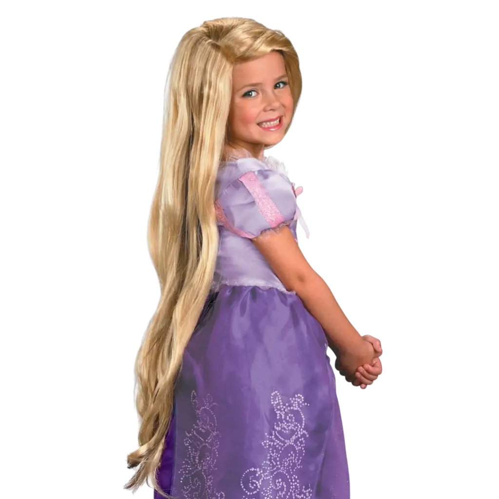Disney™ Kinder Langhaarperücke Rapunzel - Zubehör Prinzessin