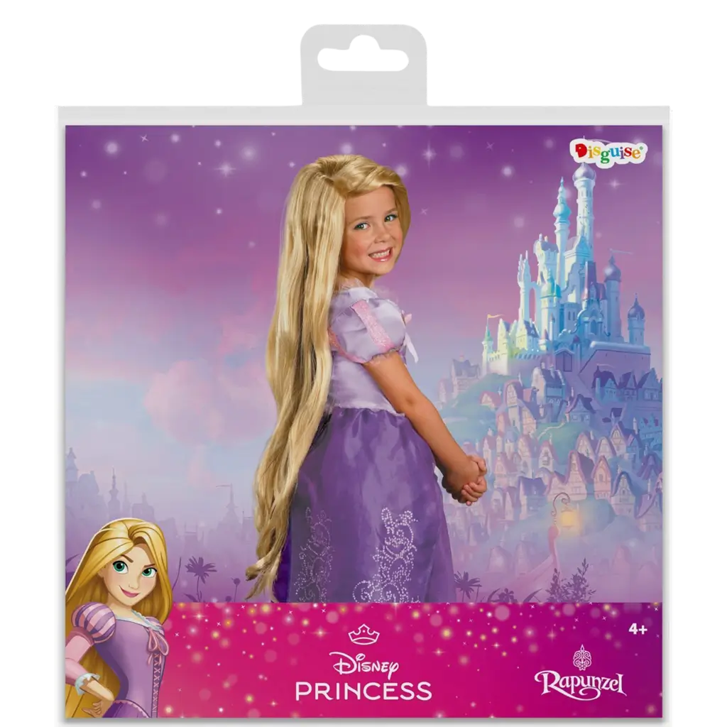 Disney™ Kinder Langhaarperücke Rapunzel - Zubehör Prinzessin
