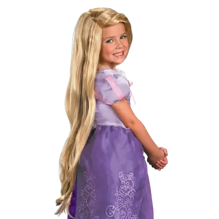 Disney™ Kinder Langhaarperücke Rapunzel - Zubehör Prinzessin