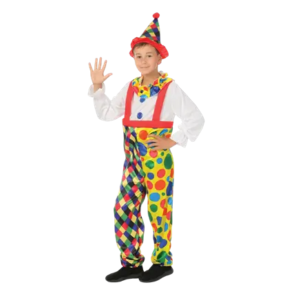 Clown Kostüm Kind 5-6 Jahre - Clown Kostüm