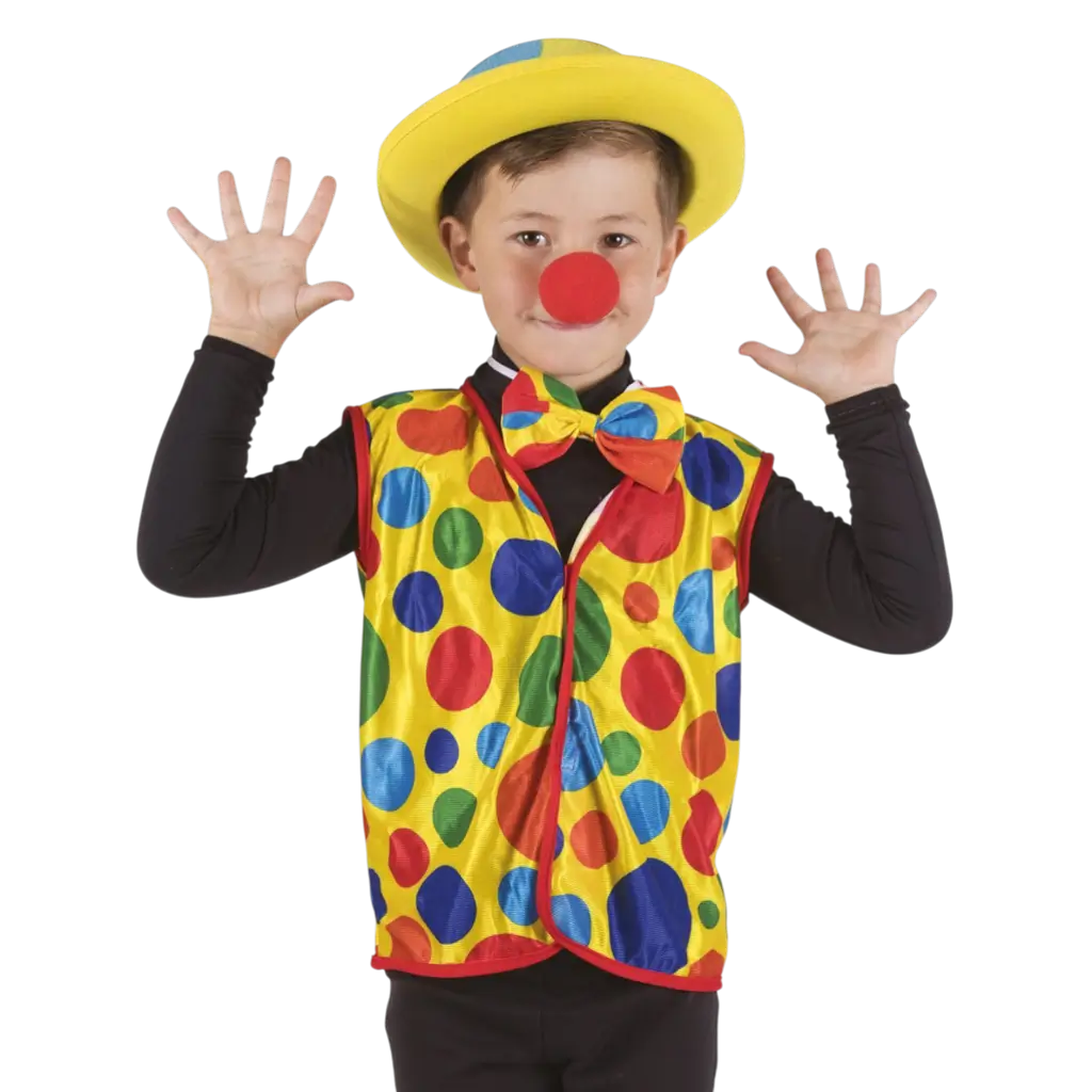Clown-Kit für Kinder Einheitsgröße - Zubehör für Kostüme