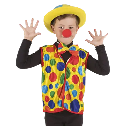 Clown-Kit für Kinder Einheitsgröße - Zubehör für Kostüme