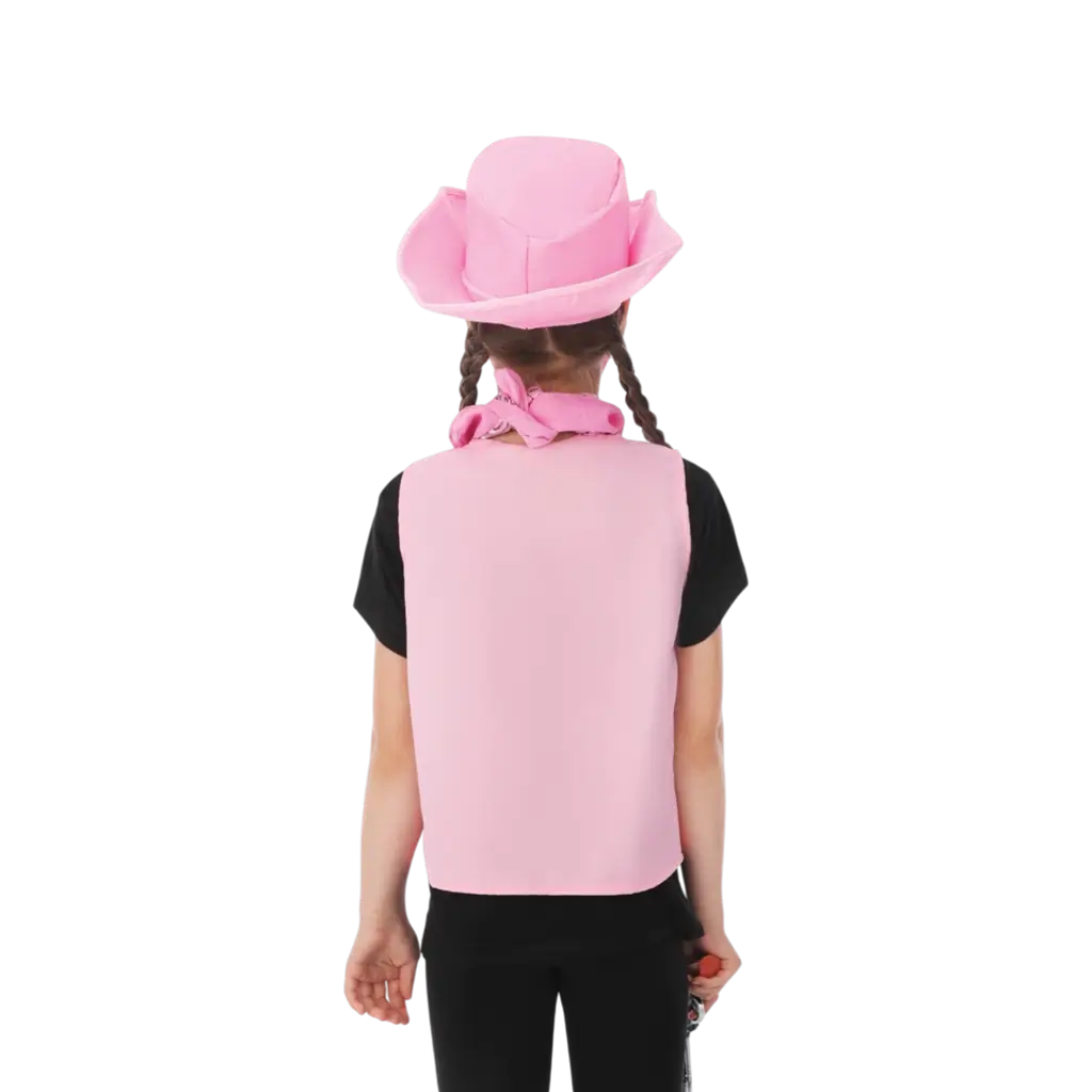 Cowgirl-Kit Kinder Einheitsgröße - Zubehör Westernkostüm