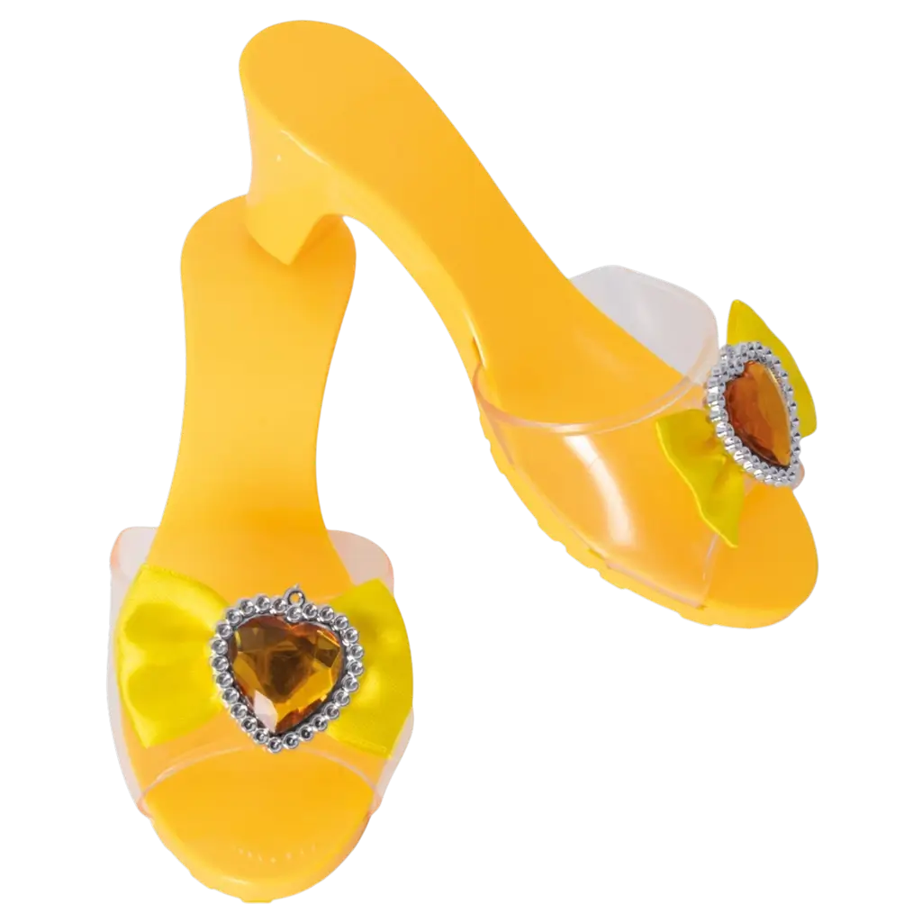 Prinzessinnenschuhe Kind Gelb - Zubehör für Prinzessinnen