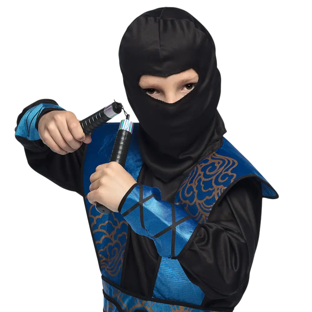 Ninja Waffen Set Kind - Ninja Kostüm Zubehör Jungen Karneval