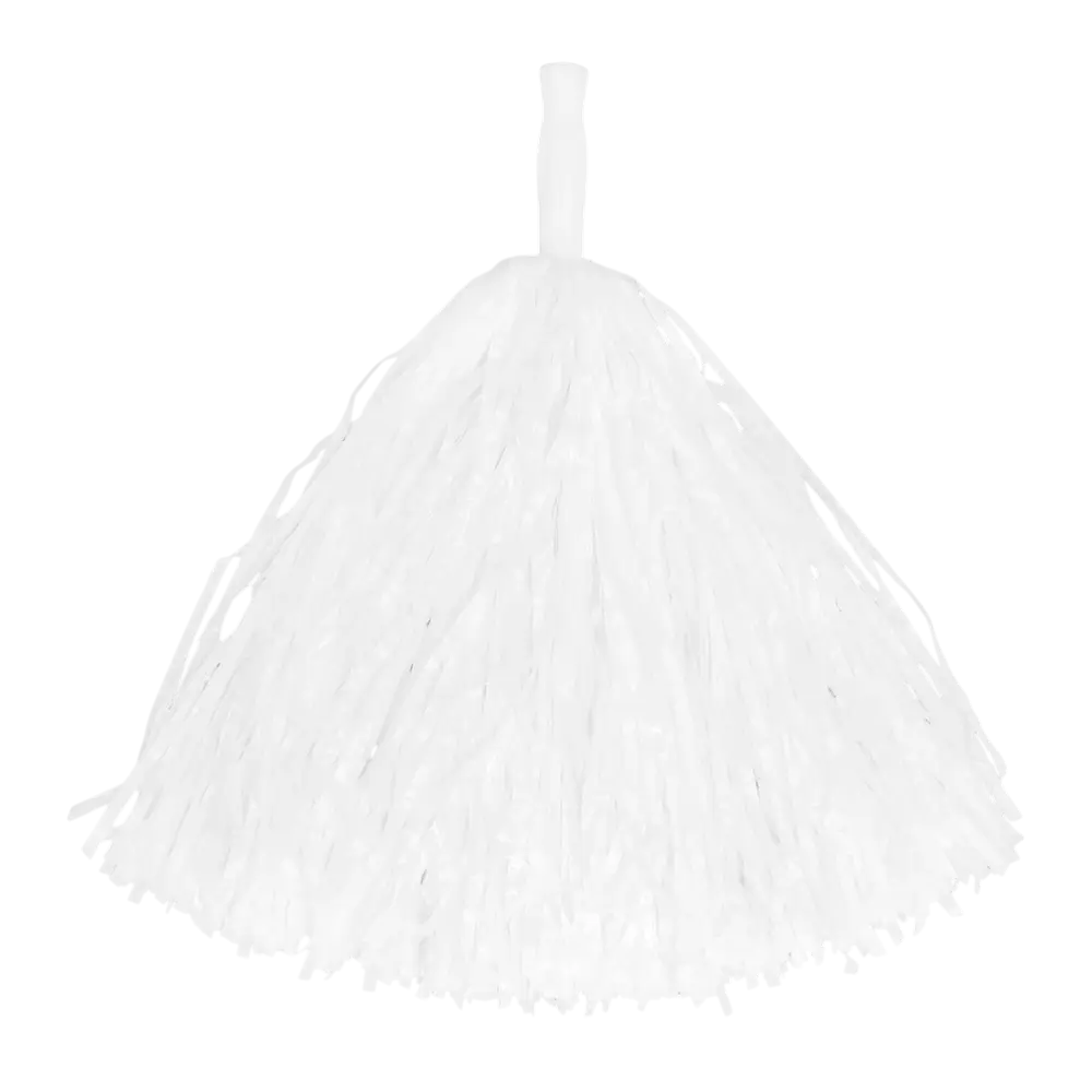 Pom Pom Weiß - Accessoires Cheerleader EVJF Party